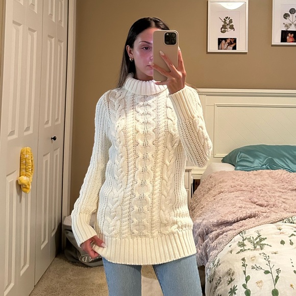 Gap long cable knit sweater - Picture 1 of 3